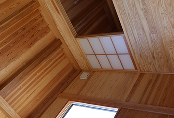 木質の家